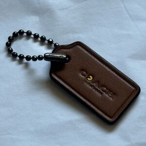 Coach Pac-Man Hangtag Keychain Charm